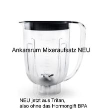 Ankarsrum Mixer Aufsatz NEU , zuzüglich Versand,  mit 1,3 L passend zu AKM 6230 Tritan BPA-frei